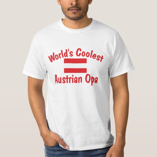Coolster Österreicher Opa T-Shirt (Vorderseite)