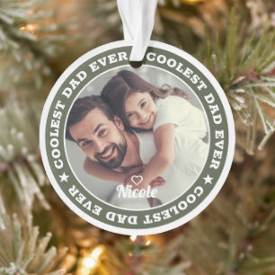 Coolster Papa Aller Zeiten Modernes Benutzerdefini Ornament