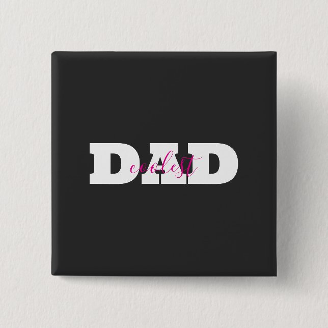 Coolster Papa Button (Vorderseite)