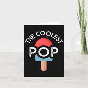 Coolster Pop Funny Vater Shirt Zum Vater Vatertag Karte