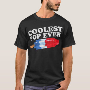 Coolster Pop je Popsicle Funny Retro Bomb Väter T-Shirt