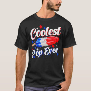 Coolster Pop je Popsicle Retro Bomb 4. Juli T-Shirt