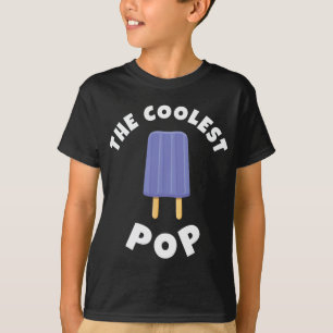Coolster Pop Lustiger Vatertag Cooler Papa-Witz Vä T-Shirt