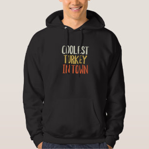 Coolster Truthahn in der Stadt Hoodie