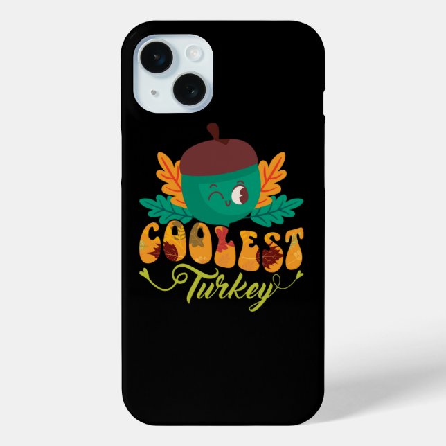 coolster Truthahnfalltag Erntedank Case-Mate iPhone Hülle (Rückseite)