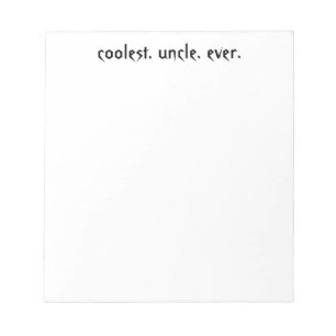 Coolster UnOnkel je Notepad Notizblock