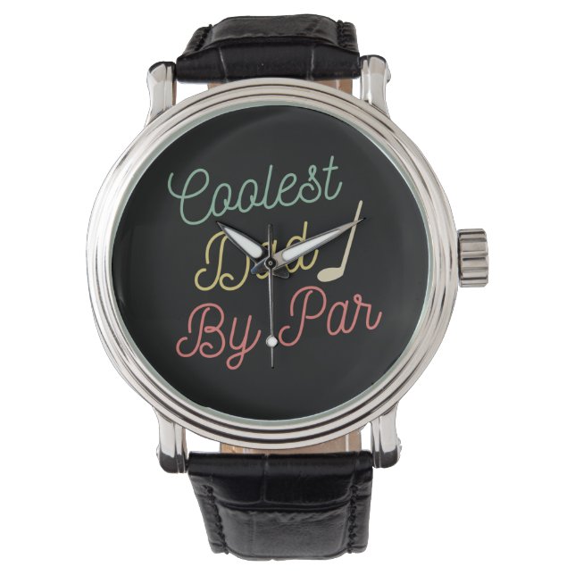Coolster Vater per Par Retro Armbanduhr (Vorderseite)