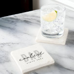 Coolster Vater seit 20XX Moderne, einfache Preppy Steinuntersetzer<br><div class="desc">Dieses einfache und moderne Design besteht aus san-Serifentypografie.</div>