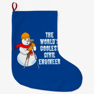 Coolster Ziviler Ingenieur Großer Weihnachtsstrumpf