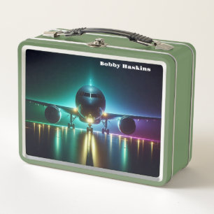 Coolstes Flugzeug je Metall Brotdose