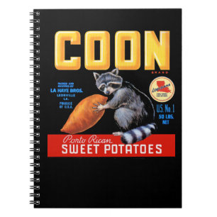 Coon Brand Süßkartoffeln Notizblock