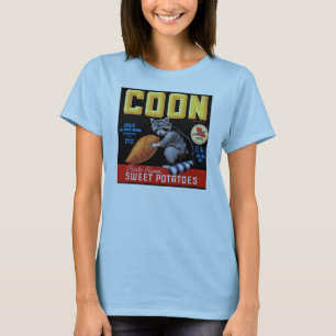 Coon Brand Süßkartoffeln T-Shirt