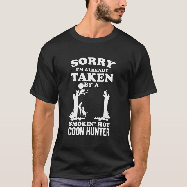 Coon Jagd Coonhounds Coon Jäger T-Shirt (Vorderseite)