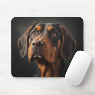 Coonhound Dog Mousepad