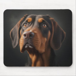 Coonhound Dog Mousepad