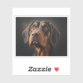 Coonhound-Hund Aufkleber