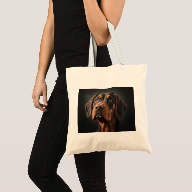 Coonhound-Hund Tragetasche (Vorderseite (Produkt))