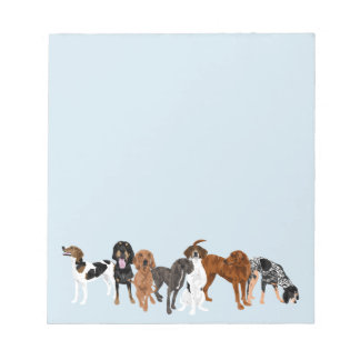 Coonhounds Notizblock