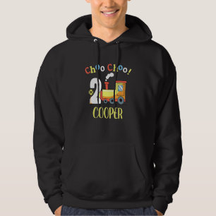 Cooper Choo Zwei Zug 2. Geburtstag 2 Hoodie