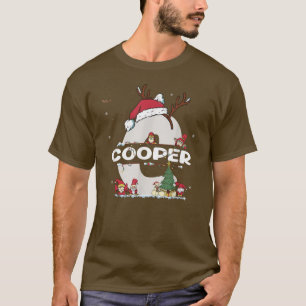 Cooper Christmas Shirt w Cooper Name for funny Xma