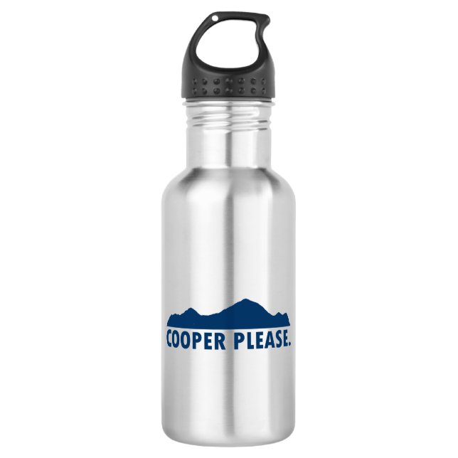 Cooper Colorado Bitte Edelstahlflasche (Vorderseite)