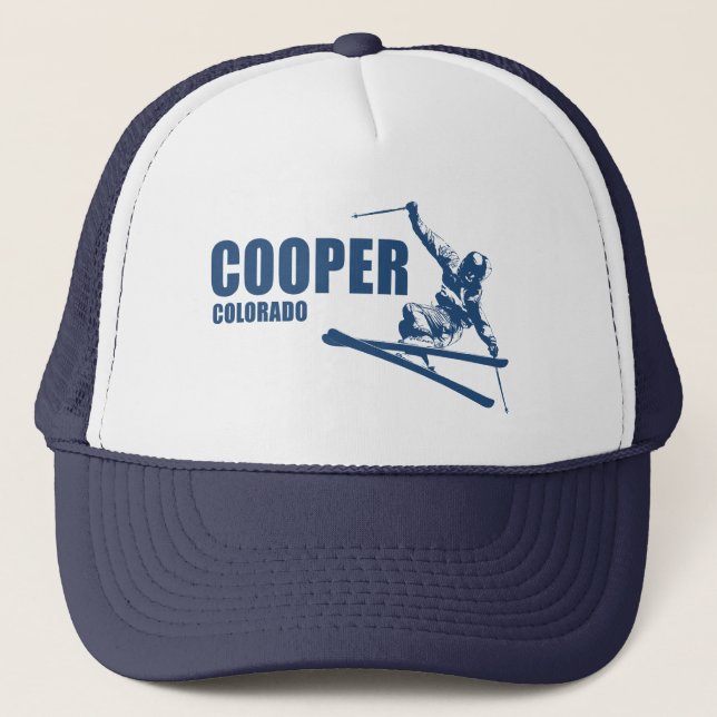 Cooper Colorado Skier Truckerkappe (Vorderseite)