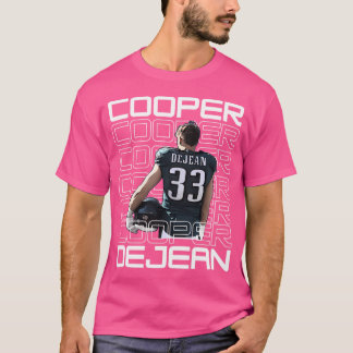 Cooper Dejean 33 Phil Football Cartoon Kfcd002 T-Shirt