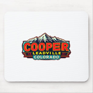 Cooper Leadville Colorado Ski Geschenk Skifahren S Mousepad