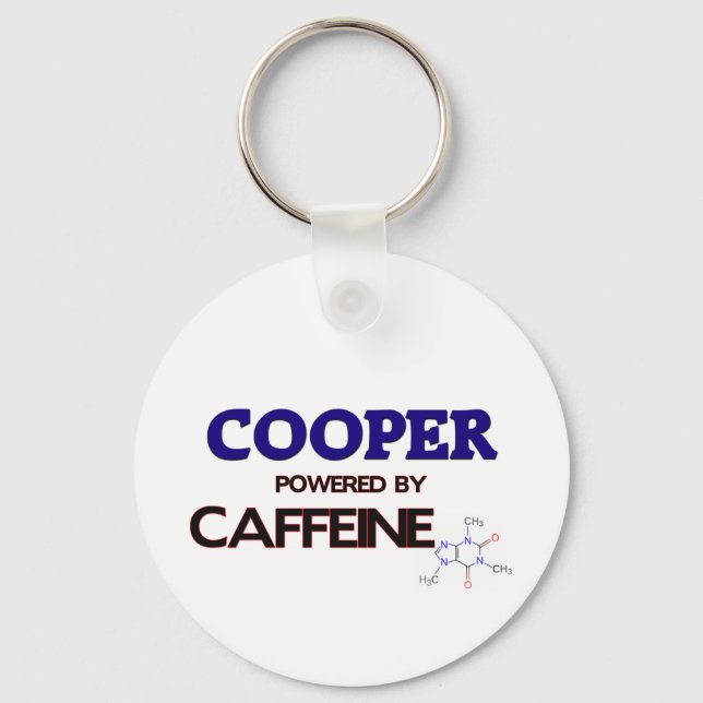 Cooper mit Koffein Schlüsselanhänger (Vorderseite)