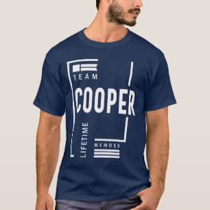 Cooper Personalisiert Name Geburtstagsgeschenk T-Shirt