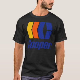 Cooper Retro Eishockey-Logo 3 Essenzieller T - Shi T-Shirt