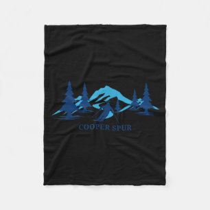 Cooper Spur Oregon Skigebiet Skifahren Skifahrer Fleecedecke