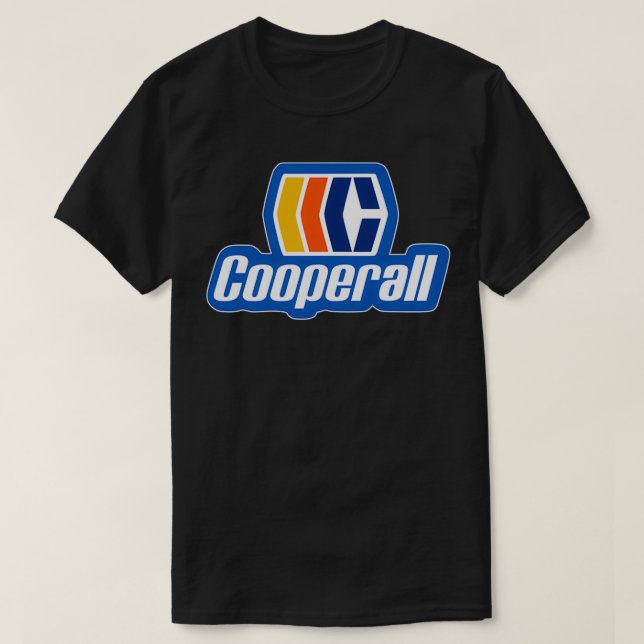 Cooperro Retro Ice Hockey Logo T-Shirt (Design vorne)