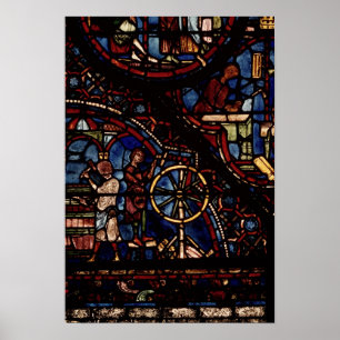 Coopers at work, from the Life of St. Julian Poster