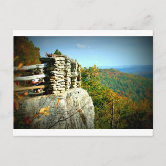 Coopers Rock Blick im Herbst. West Virginia Postkarte
