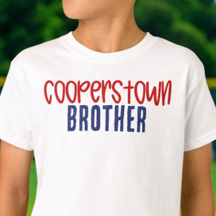 Cooperstown-Bruder-Bro-Baseballturnier T-Shirt