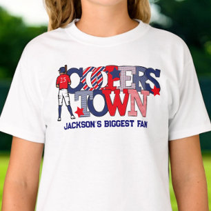 Cooperstown Geschwister größter Fan / Maßgeschneid Tri-Blend Shirt