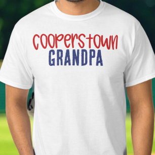 Cooperstown Grandpa Gramps Baseball-Turnier  T-Shirt