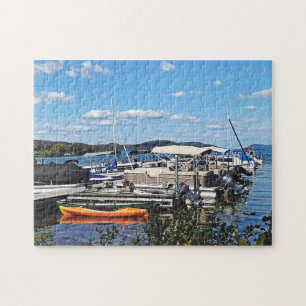 Cooperstown NY - Marina Beim Lake Front Park Puzzle