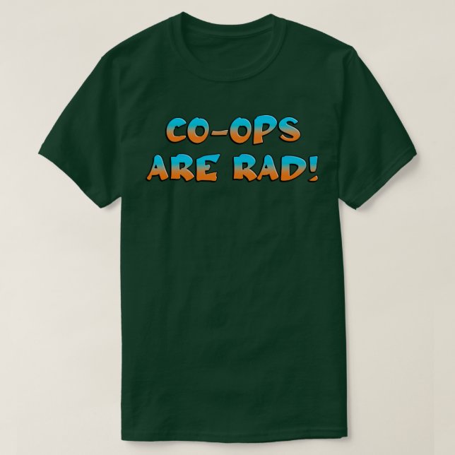 CoOps sind Krasse Mitarbeiter CoP T-Shirt (Design vorne)