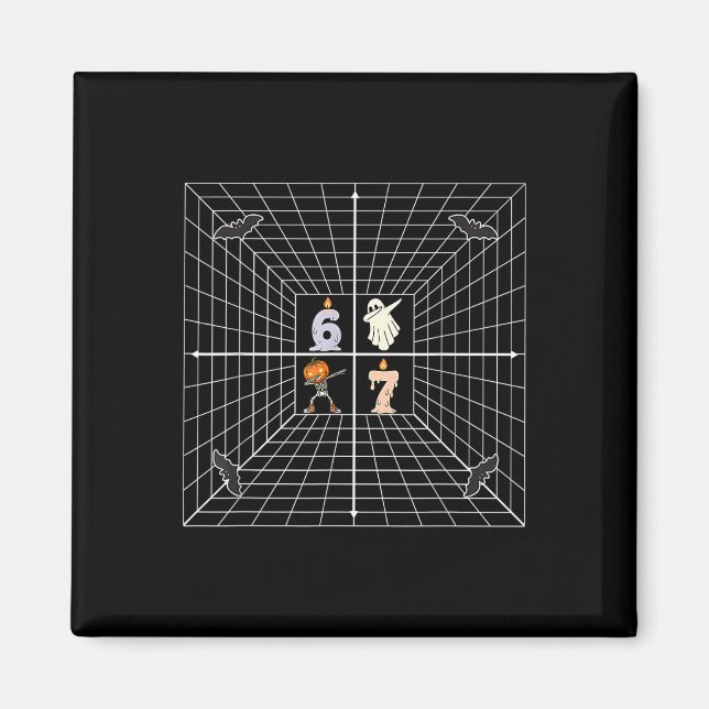 Coordinate 6 7 Funny Math Teacher Meme Science Hal Magnet (Vorne)