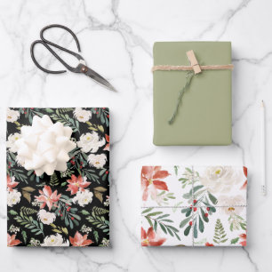 Coordinierte Weihnachts-Musterverpackung Geschenkpapier Set