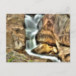 Coos Canyon Waterfall, Maine Postkarte