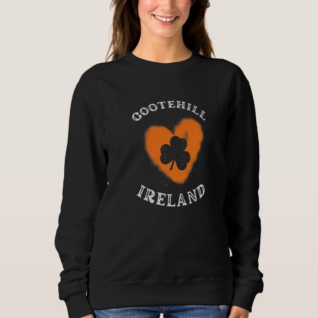 COOTEHILL Shamrock Gaelic Football and Hurling Vin Sweatshirt (Vorderseite)