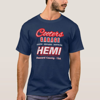 Cooters Garage Hemi Muskel Vintag T-Shirt