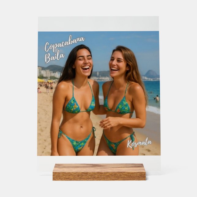 Copacabana Baila - Acrylic Sign Acrylschild (Vorderseite)