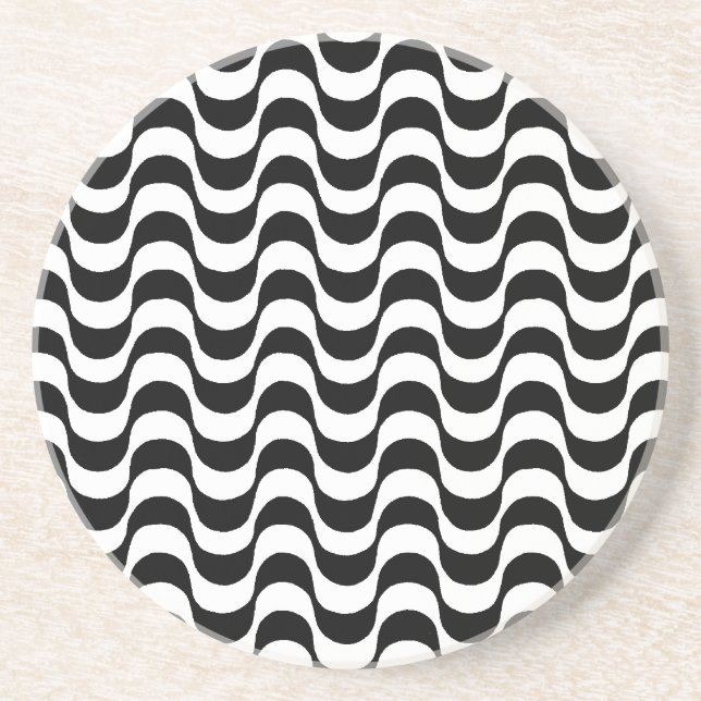 Copacabana-Bar-Zubehör Sandstein Untersetzer (Vorne)