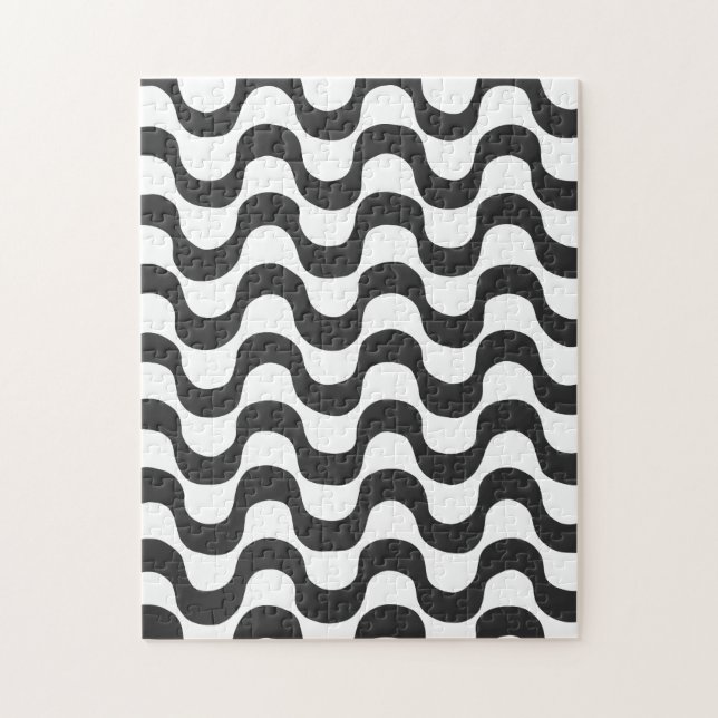 Copacabana Black and white Puzzle (Vertikal)