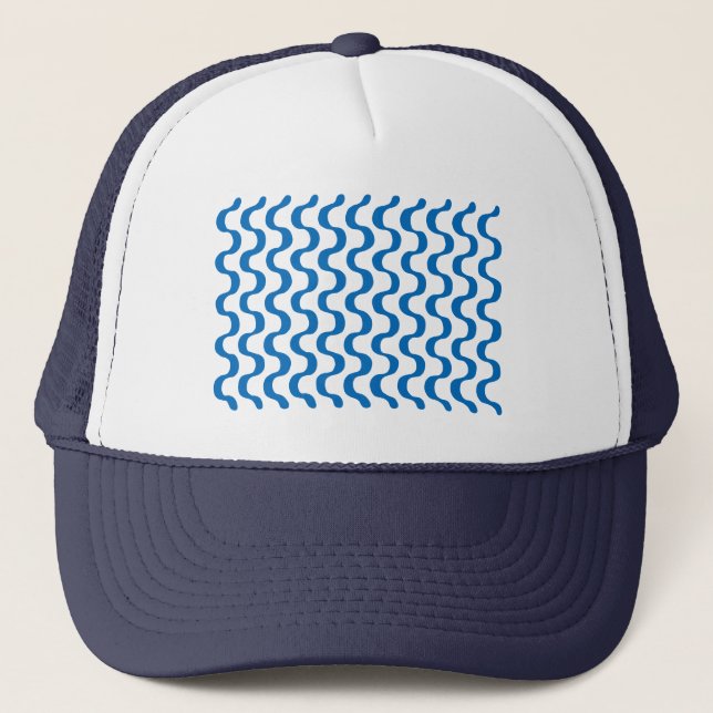 Copacabana Blue Truckerkappe (Vorderseite)