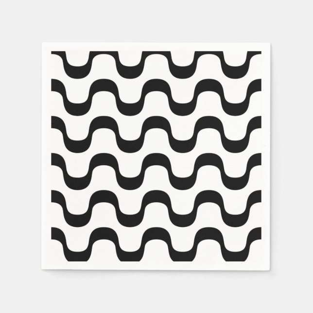 Copacabana Boardwalk  Serviette (Vorderseite)